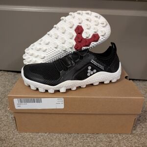 Women's Vivobarefoot Primus Trail SG black white EU 35